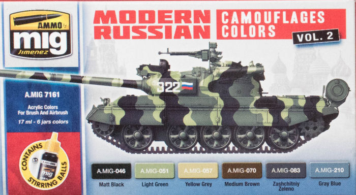 Ammo by Mig Jimenez Modern Russian Camouflages Colors Vol.2