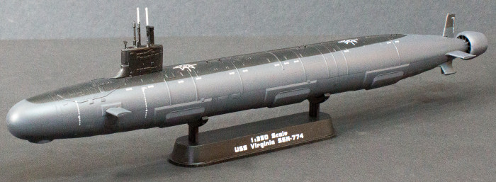 Easy Model 37503 1/350 USS Virginia SSN 774 Pre-Finished Model First Look