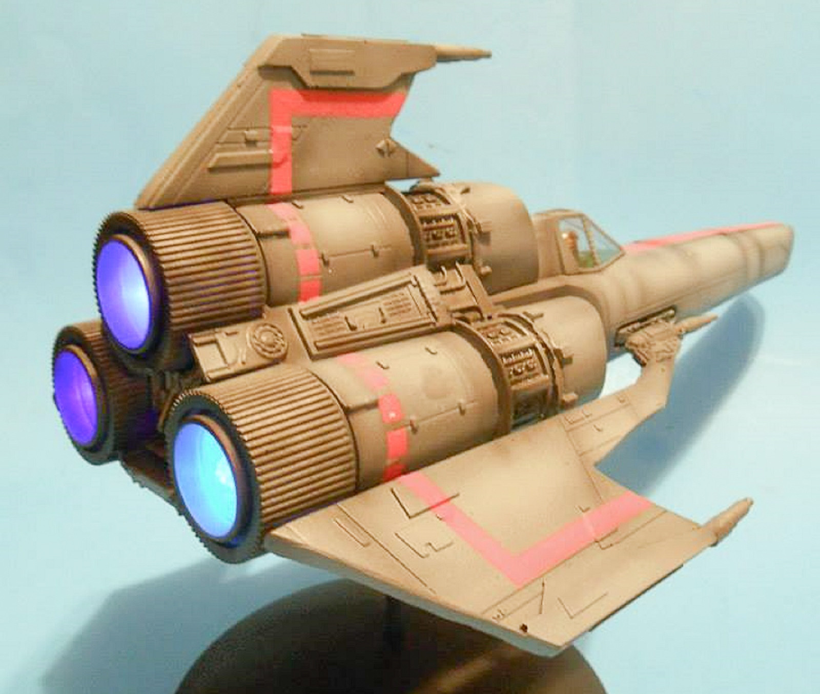 CultTVman Science Fiction 2014 - 1/32 BSG Scarlet Viper Image A004_02