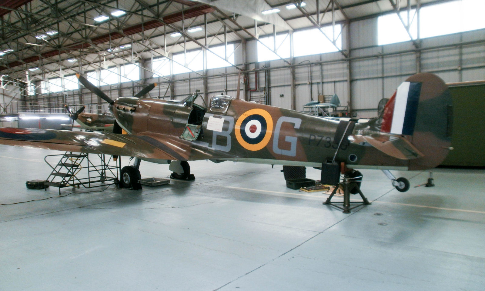 Battle of Britain Memorial Flight – Hangar Visit Photo 001