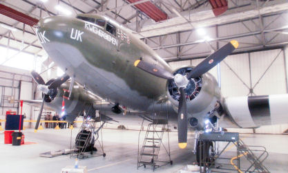 Battle of Britain Memorial Flight - Hangar Visit