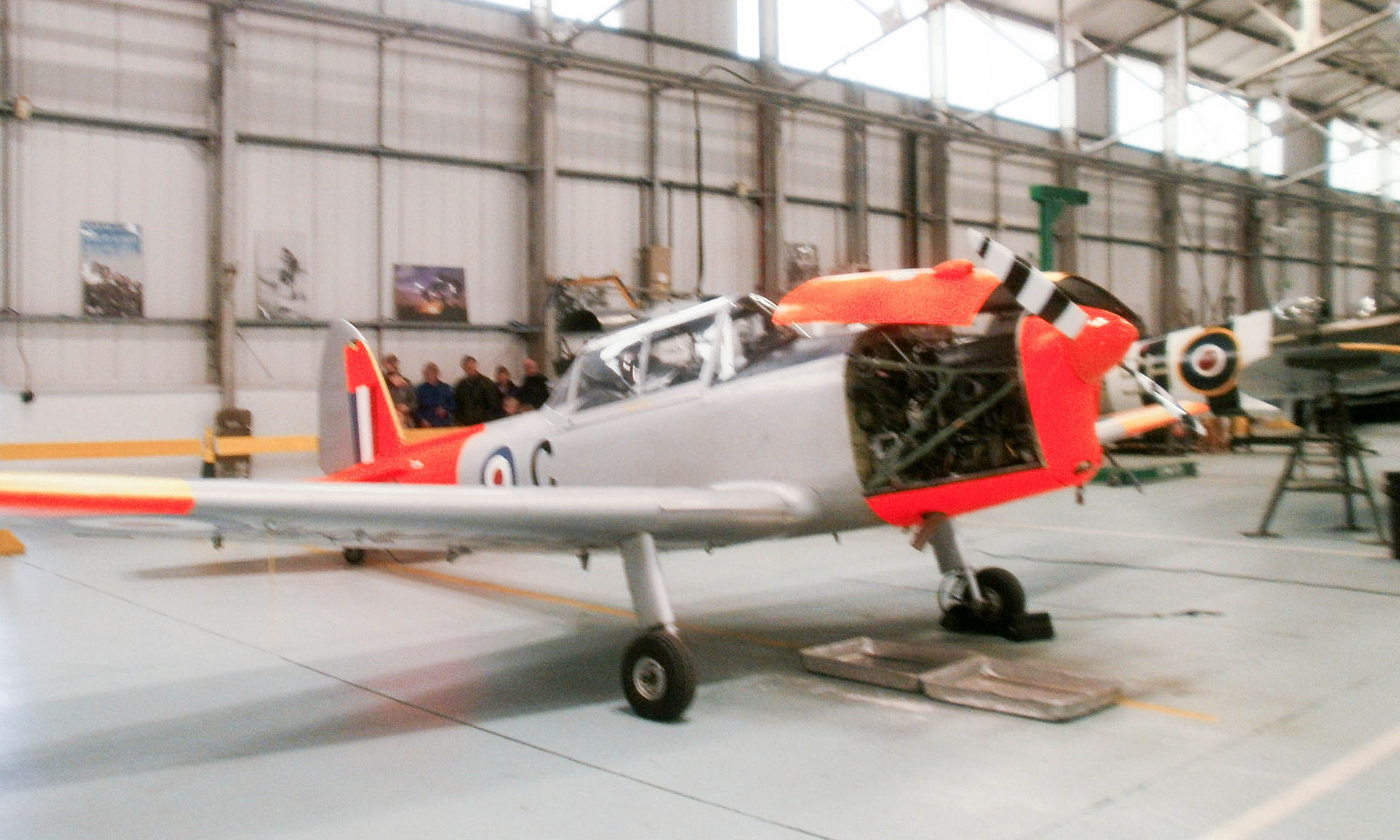 Battle of Britain Memorial Flight – Hangar Visit Photo 012