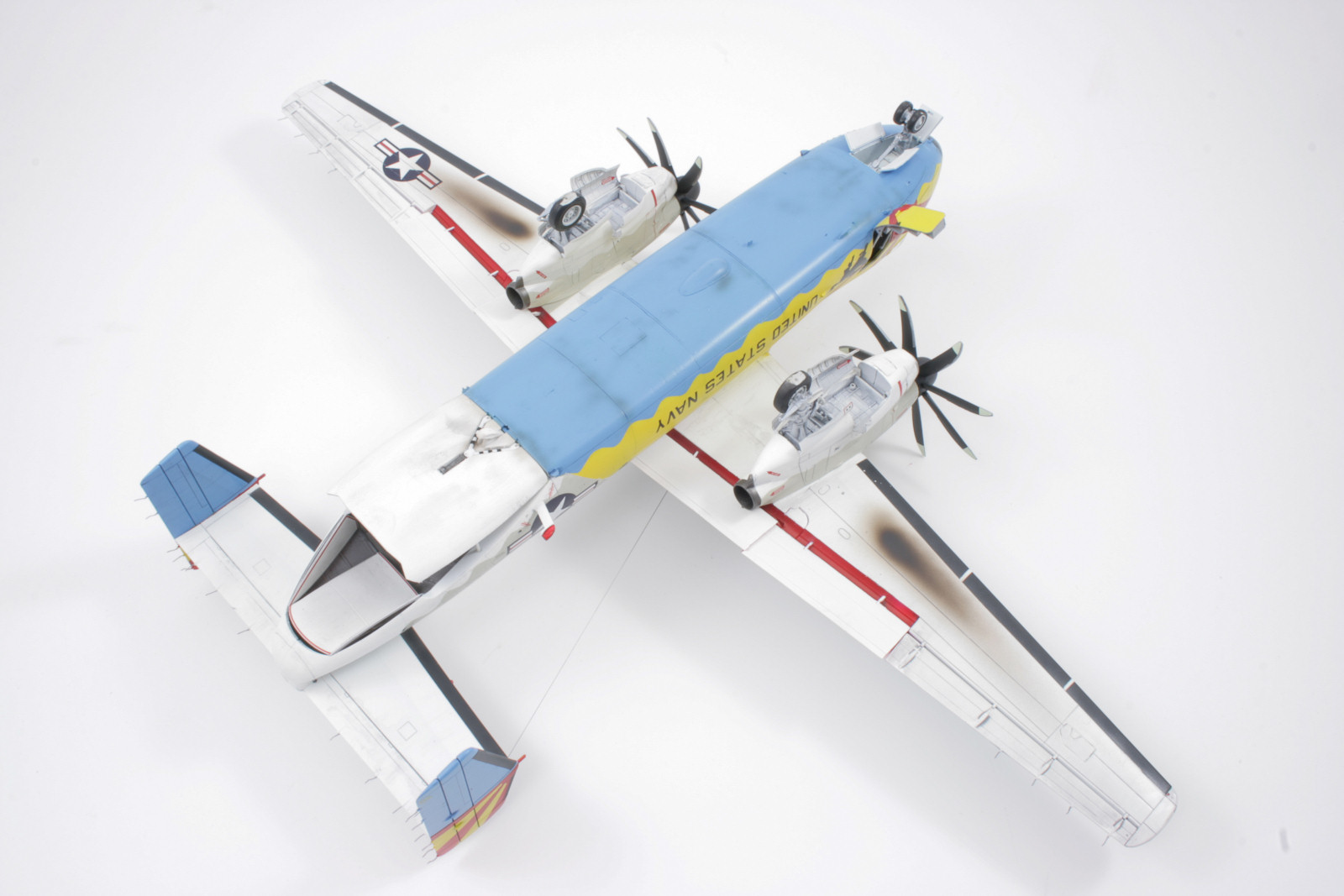 Kinetic Models/Lucky Model Contest 2014 - 1/48 C-2A Greyhound Image A009_03