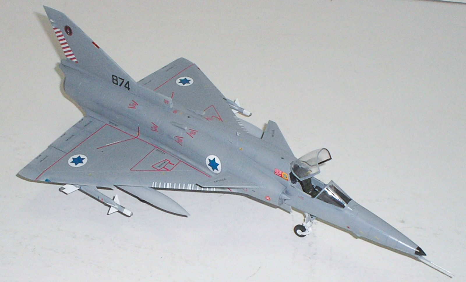 Kinetic Models/Lucky Model Contest 2014 - 1/48 Kfir C2/C7 Image A013_01