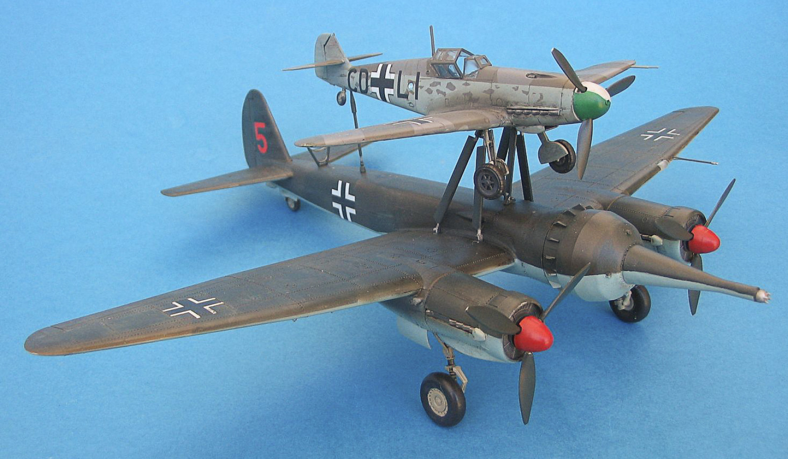 MRC/Italeri Contest 2013 - 1/72 Bf 109F-2/Ju 88A-4 Mistel Image A014_01