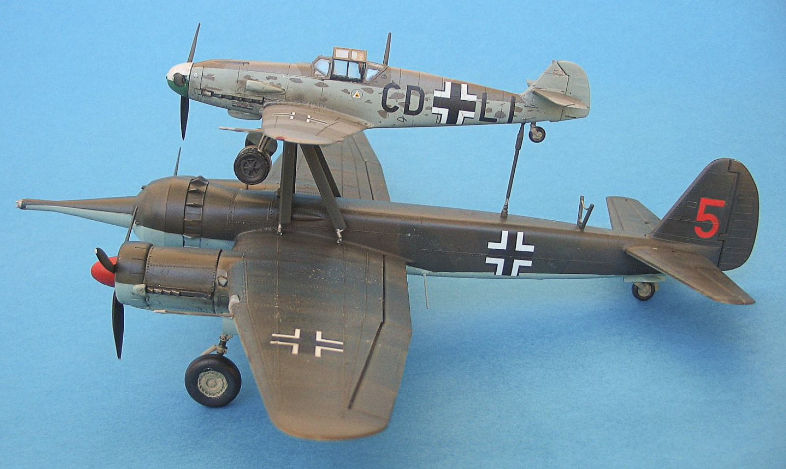 MRC/Italeri Contest 2013 - 1/72 Bf 109F-2/Ju 88A-4 Mistel Image A014_02